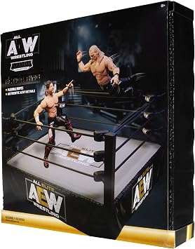 AEW AEW0065 Unrivaled Collection Authentic Action, Flexible Tension Ring Ropes, Multi, Multicolor