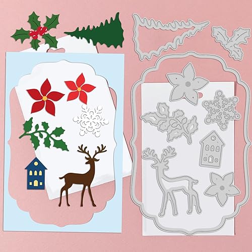 Vista 78 de INFUNLY 2 piezas de troqueles de corte de hada de metal para carritos de calabaza, estilo princesa, Halloween, plantilla en relieve para hacer