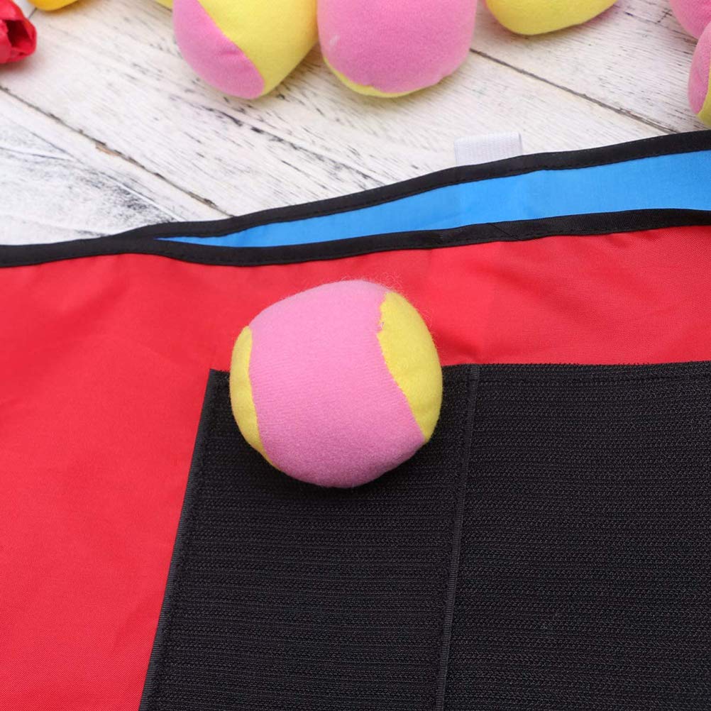JTLB Gioco di tiro al Bersaglio con Palla in con Giacca Adesiva Set di Gilet in per Gioco di tiro al Bersaglio per Bambini con Gilet Bersaglio