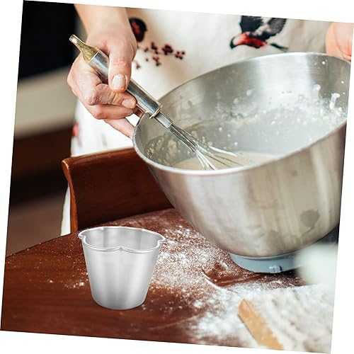 Miniatura 7 de Abaodam Molde para tartas de huevo, moldes para tartas, moldes para cupcakes, tazas de huevos, moldes redondos para cupcakes, molde para flan para