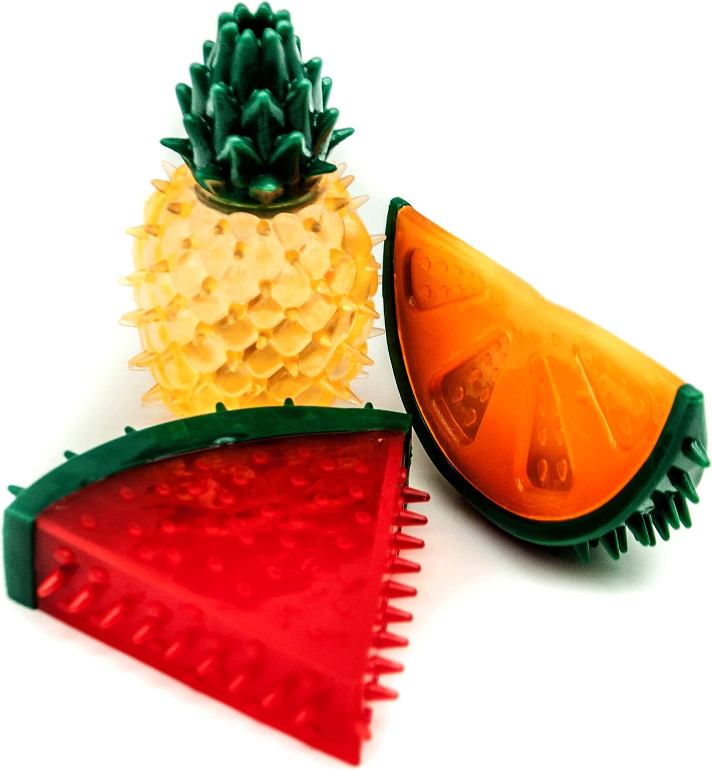 3 X SPIKE RING Dog Chew Toys for Dogs Toys, Assorted (3 Pack)