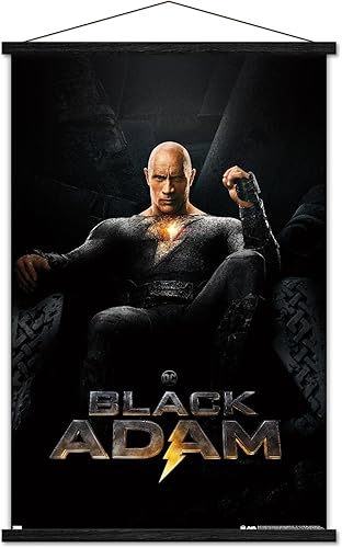 Miniatura 81 de Trends International DC Comics Movie Black Adam - Póster de pared de una hoja Versión enmarcada Barnwood