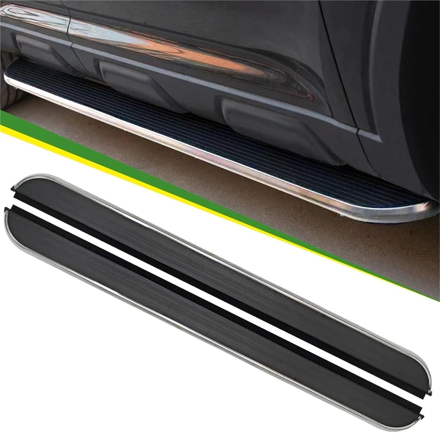 2Pcs Running Board Bar Side Step Compatible for Dodge Journey JCUV 2013-2023