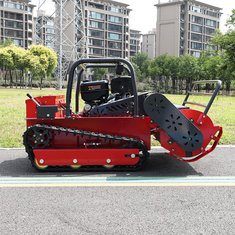 AWY1000S Diesel-Fernbedienungs-Raupenmäher – 459-cm³-Power, Y-förmiger Rotationshäcksler, eine Maschine für jedes Gelände
