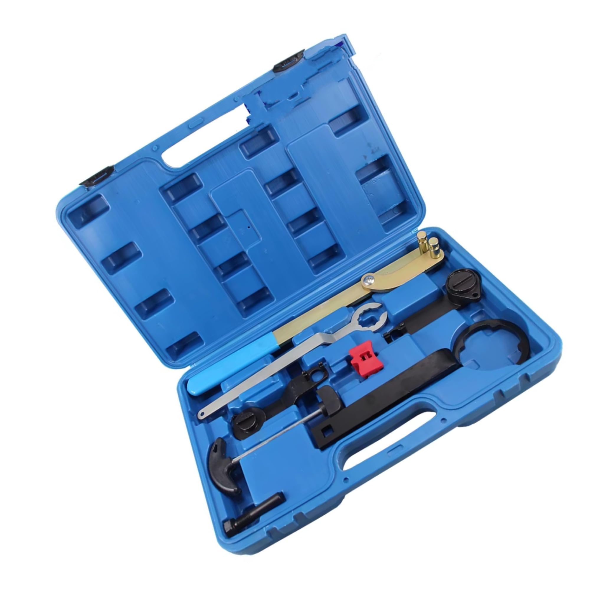 Herramienta tensora Para Seat Para Leon Para Toledo Juego Herramientas Sincronización Motor | Kit de herramientas de ajuste de bloqueo de árboles de levas de sincronización del motor 8 Uds T10172