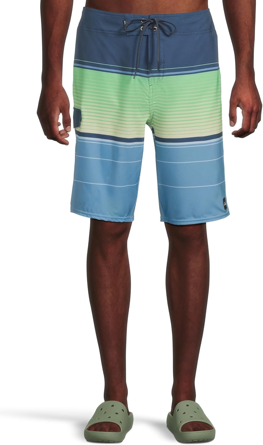 O'Neill Men's Standard Lennox Stripe 21", Indigo