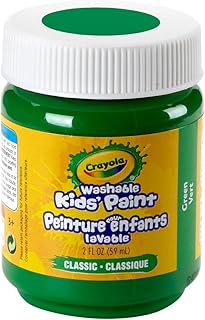 Crayola Washable Kids Paint, 2 oz, Green