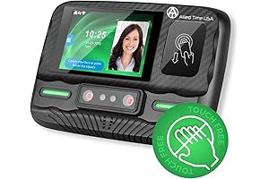 Badge + Face + Palm Scan Time Clock