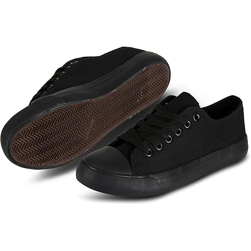 Canvas Shoes for Women Casual Low Top Sneakers Fashion Womens Tennis Shoes for Everyday Wear