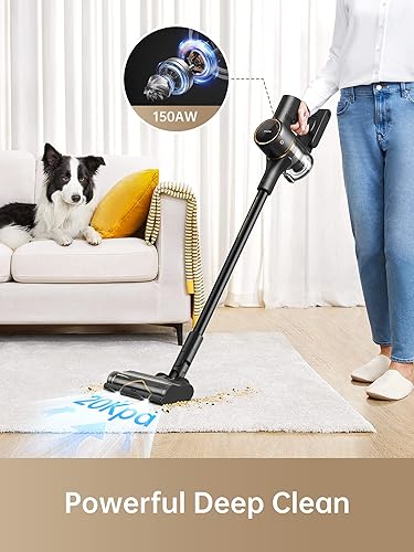 Miniatura 2 de dreame Aspiradora inalámbrica R10 Pro, aspiradora de mano de 65 minutos de duración de funcionamiento, ligera y antienredos, aspiradora de mano de