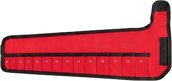 TEKTON 14-Tool Stubby Combination Wrench Roll | OTP21206