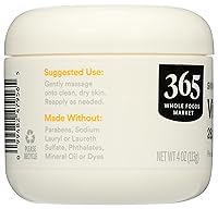 Vista 5 de 365 by Whole Foods Market, Crema de vitamina E, 28,000 UI, 4 onzas