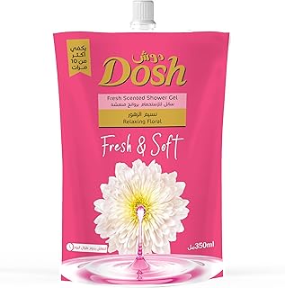 جل استحمام برائحة الورد من دوش- 350 ملليلتر