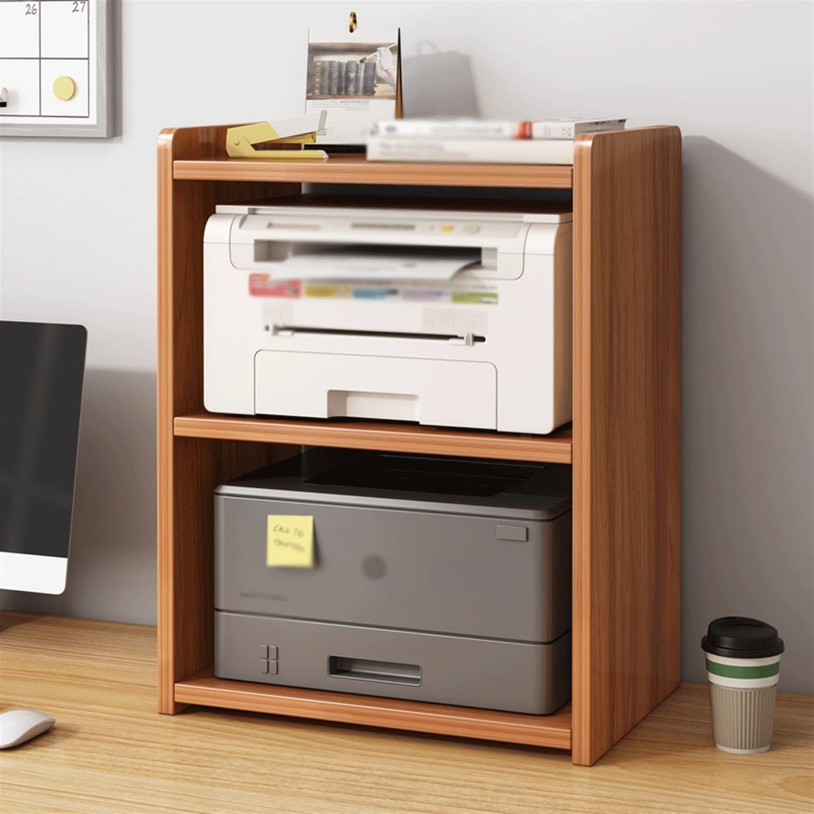 Stand di Stampa per Ufficio Stampante for memoria di archiviazione File Stampante Office Desktop Multiyer Multiyer Home Multi-Function Stampante Stampante PRESTA Staffa Scanner Fax ( Color : B )