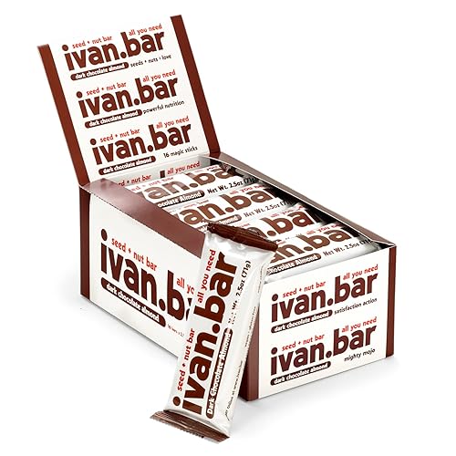 Miniatura 1 de ivanbar Barrita energética llena de proteínas proporciona energía saludable vegana ingredientes totalmente naturales sin soja lácteos y gluten