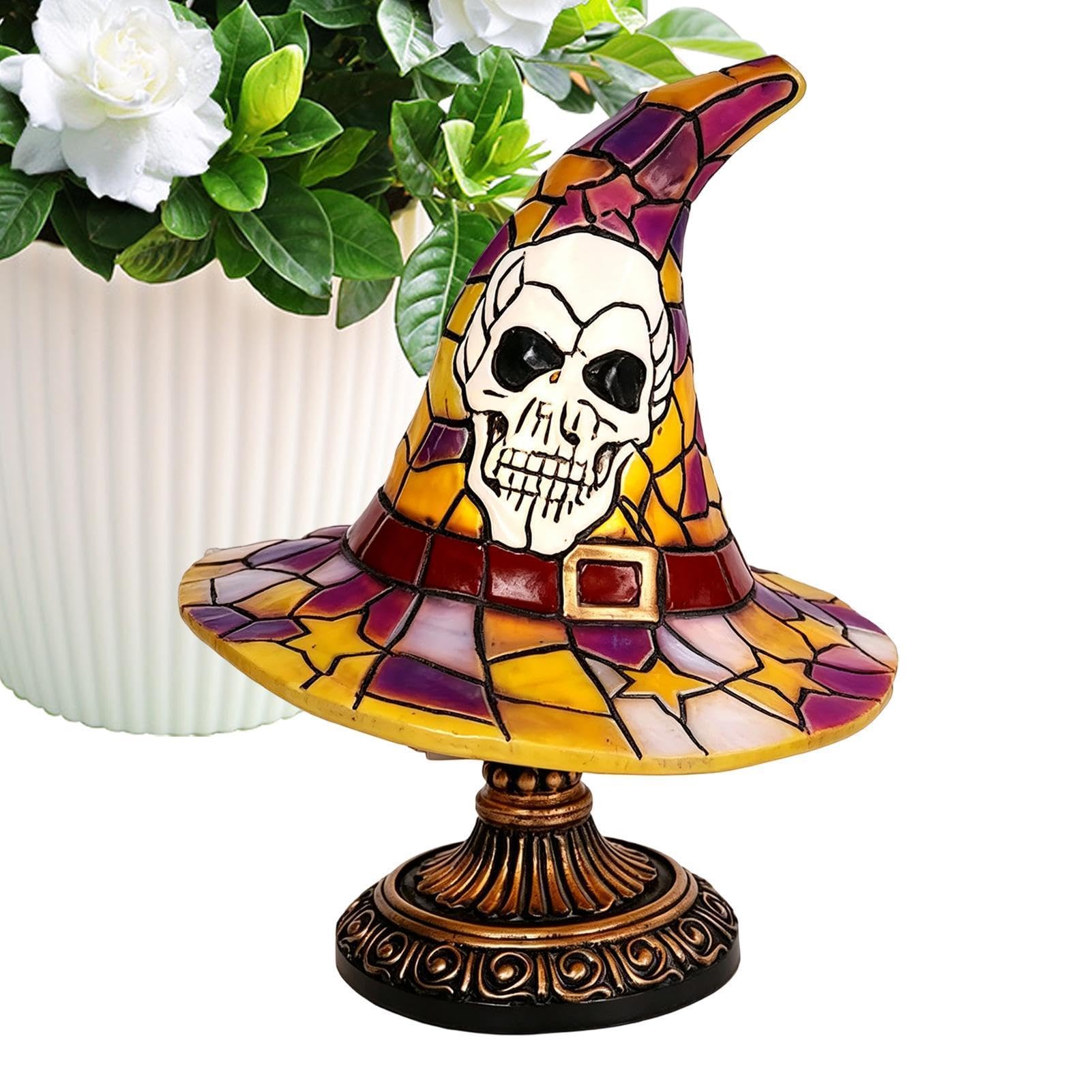 Lampada di Halloween - Spooky USB Plug-in Scrivania Comodino Luce | Lampada da scrivania per casa, vacanze, libreria, corridoio, comodino, camera da letto, ufficio, mensola