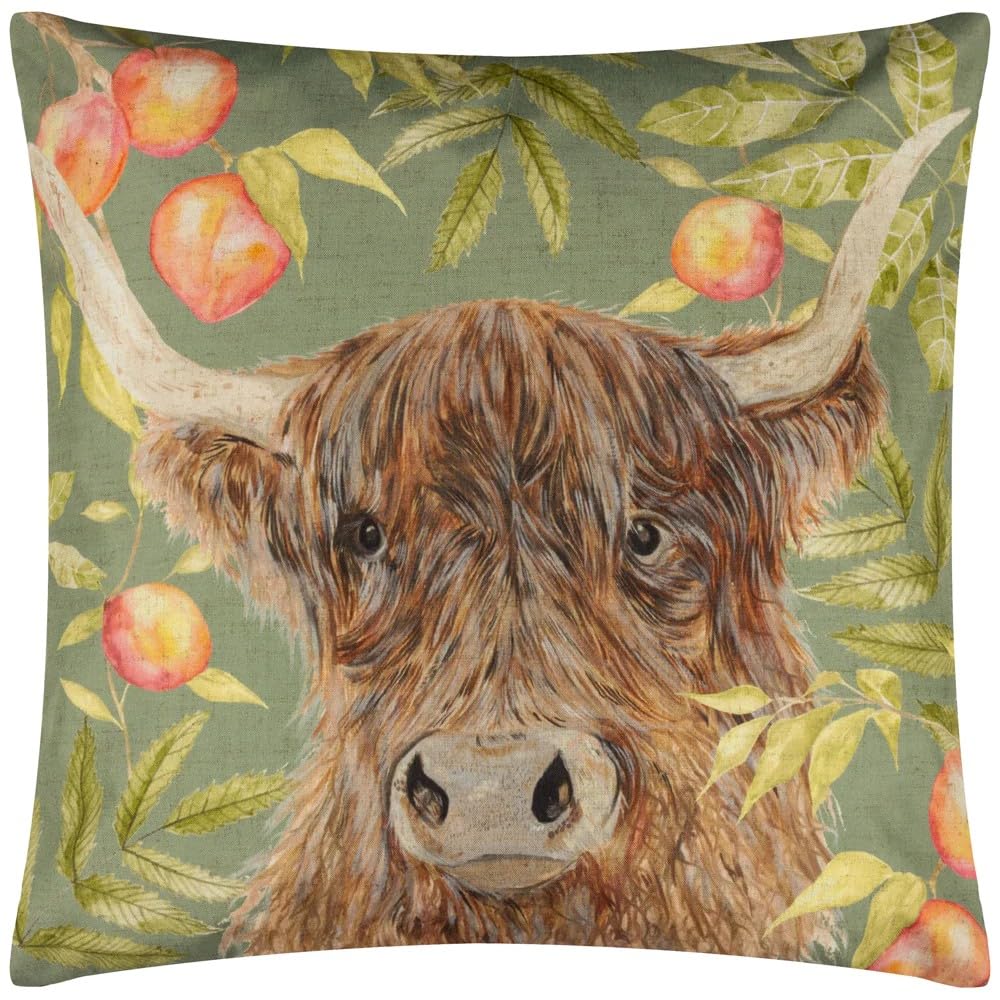 Grove Highland Indoor / Outdoor Floral Square Throw Pillow Cover