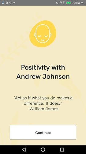 Positivity with Andrew Johnson