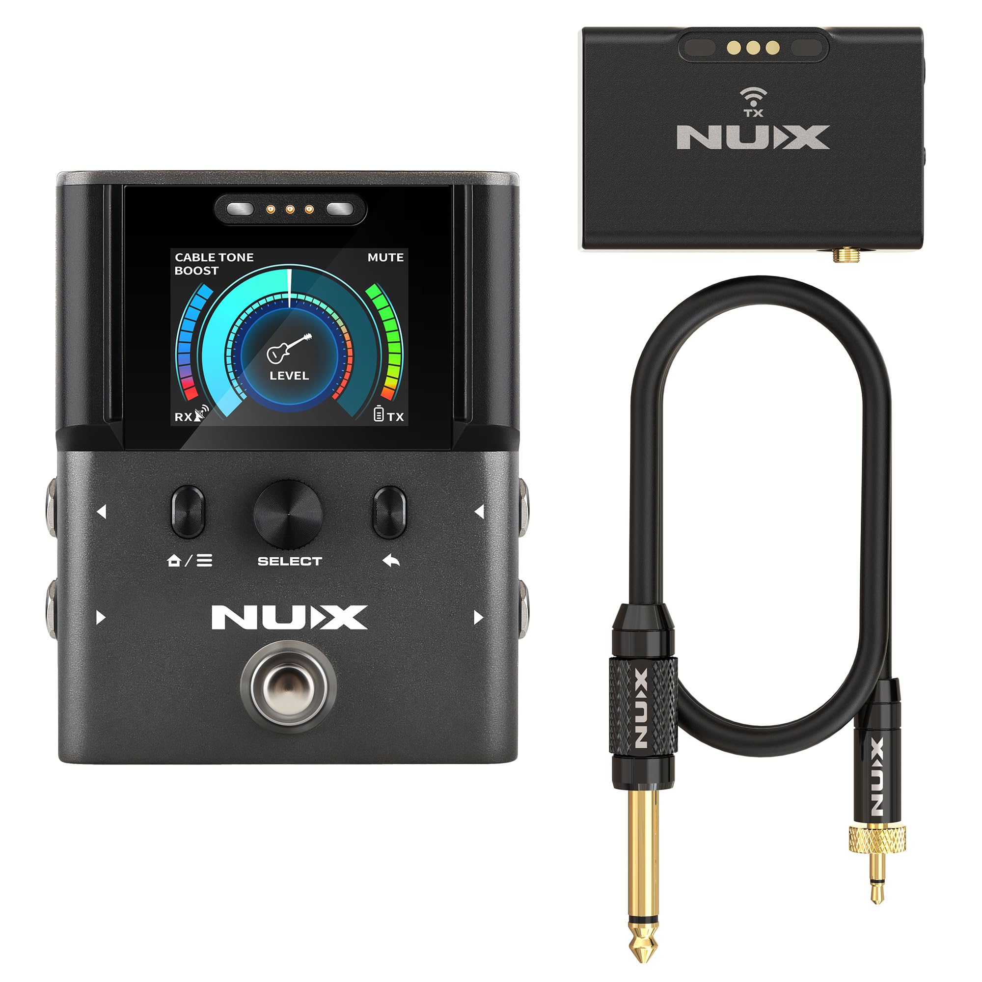 Amazon.com: NUX B-8 2.4GHz Wireless System for Guitar, Bass