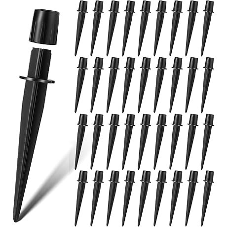 Hicarer Metal Replacement Stakes for Solar Lights Outdoor
