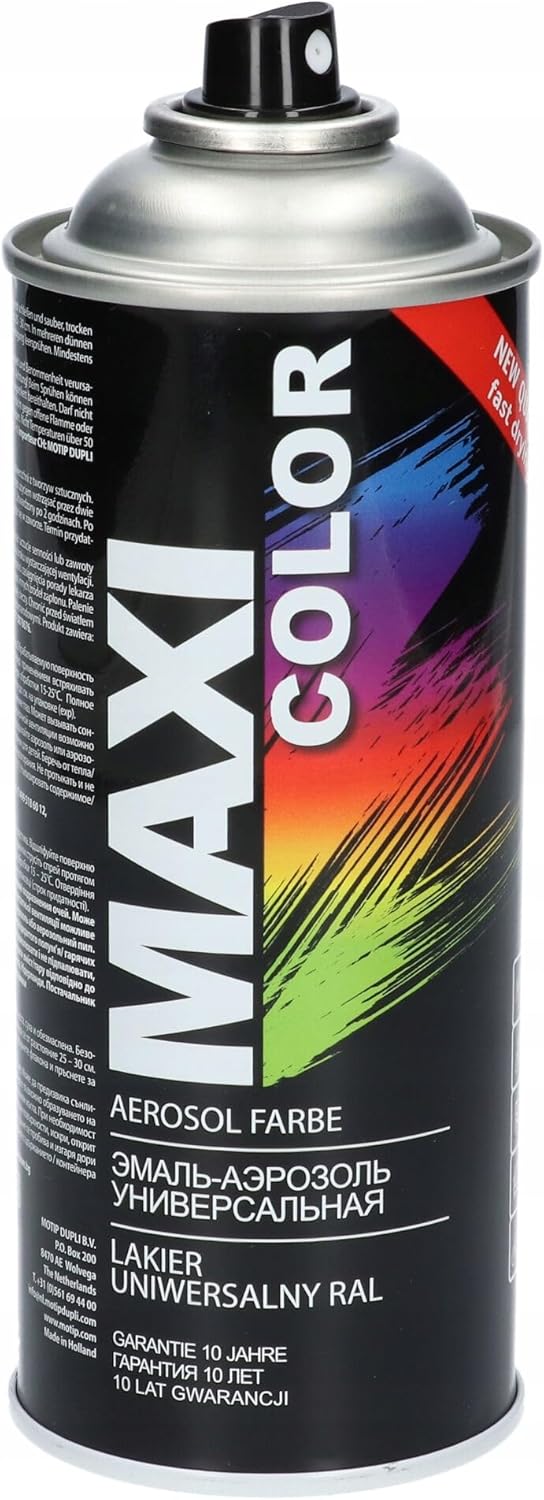 Quality Spray Paint, Spray Paint, 400 ml, Universal Spray, Nitro Cellulose Paint, Spray Paint, Quick Drying Spray Paint (Ral 9010 Pure White Matte)