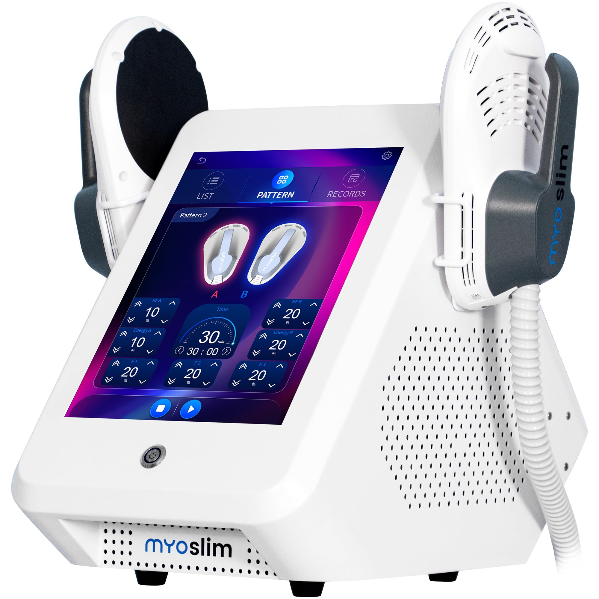 Myoslim Profi-Maschine, 6500 W, tragbar, Neo, schlanker Körper, Nova, RF, Mini-Muskulatur, EMS Stimulation