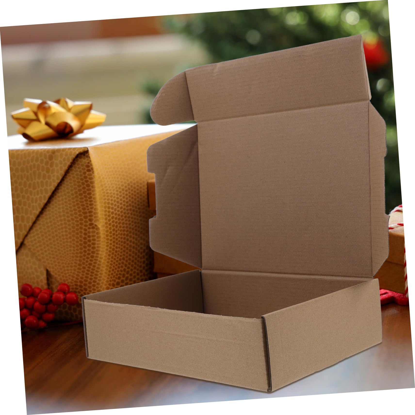 Veemoon 25 Piezas Cajas De Papel Exprés Cajas De Embalaje Para Almacenamiento Para Envío Planas Para Pequeñas Empresas Portátiles