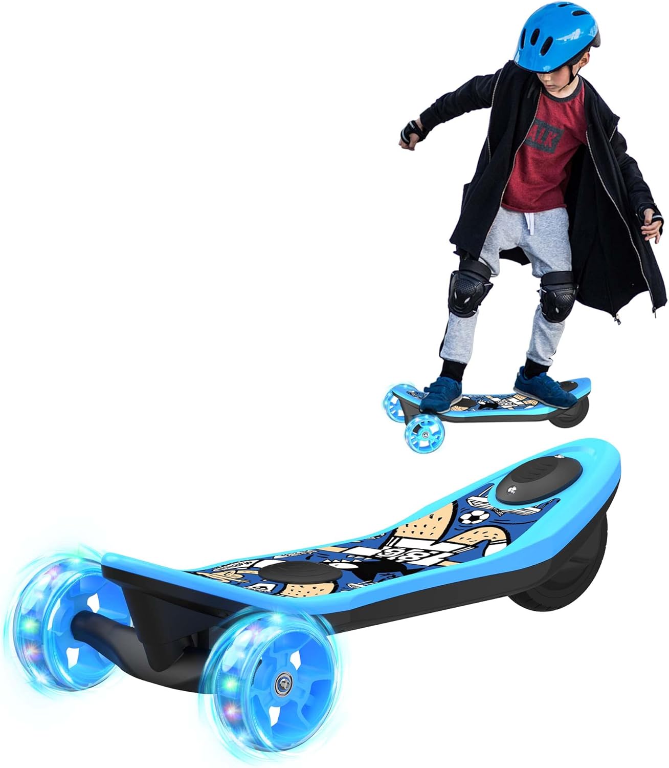 isinwheel Electric Skateboard for Kids Ages 614 The