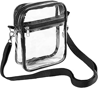 Hiflyer Clear Purses for Women Stadium, Clear Stadium Bag Clear Bag Stadium Approved, Clear Crossbody Bag Stadium Approved