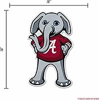 Vista 5 de Rico Industries Banderín de corte en forma de banderín de la NCAA - Decoración del hogar y la sala de estar, fieltro suave EZ para colgar Champ