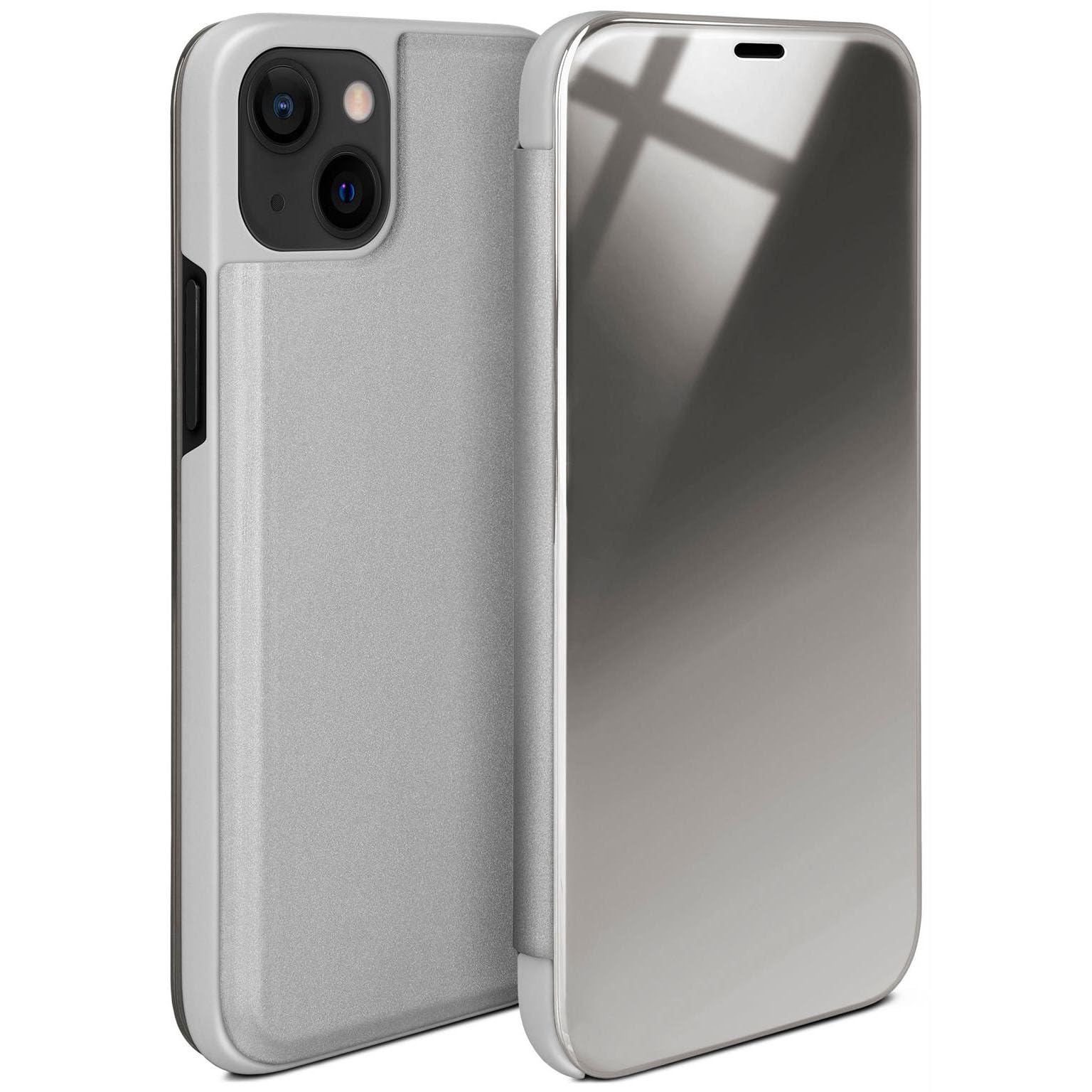 Étui de protection Apple iPhone 13 mini moex Clear View rabat miroir brillant - 8