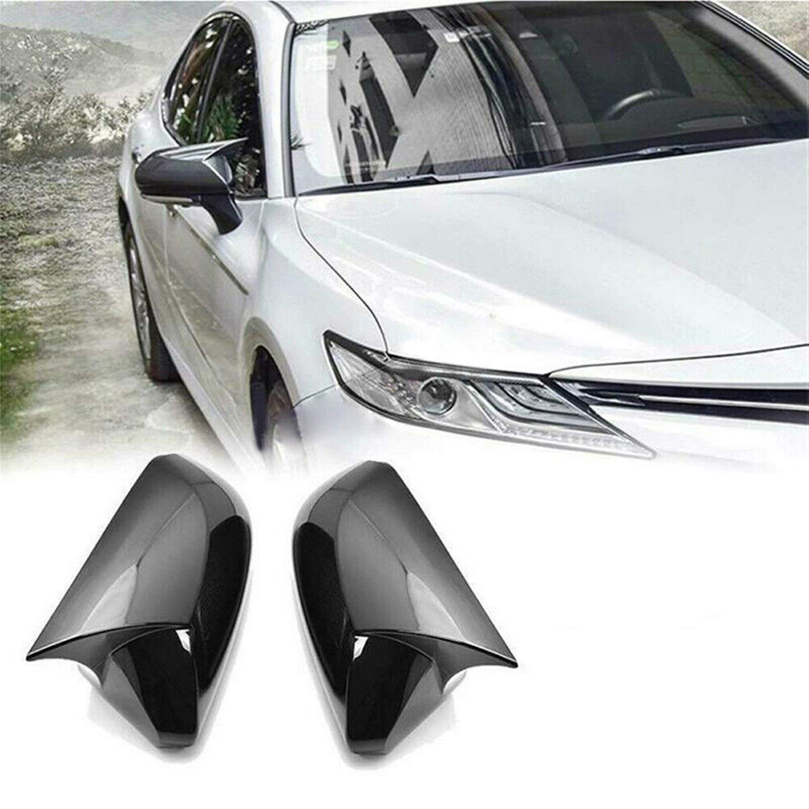 Naklejki na lusterko wsteczne ABS Ox Horn Trim do Camry 2018-2020