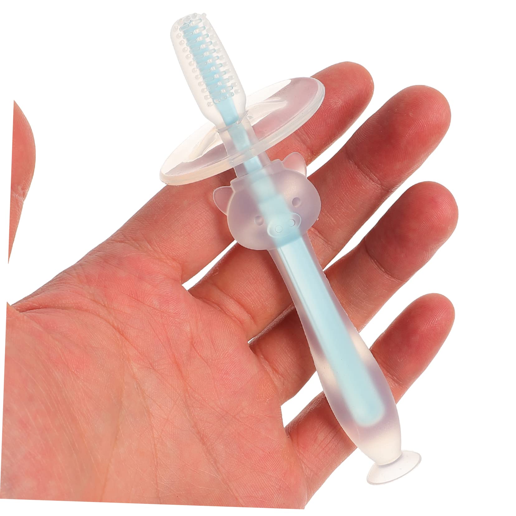SHERCHPRY 4 Set Spazzolino Da Denti Per Infantile Spazzolino Da Denti Silicio Spazzolino Da Denti in Silicone Spazzolino Da Denti Per Neonati Gel Di Silice 4 Pezzi*4