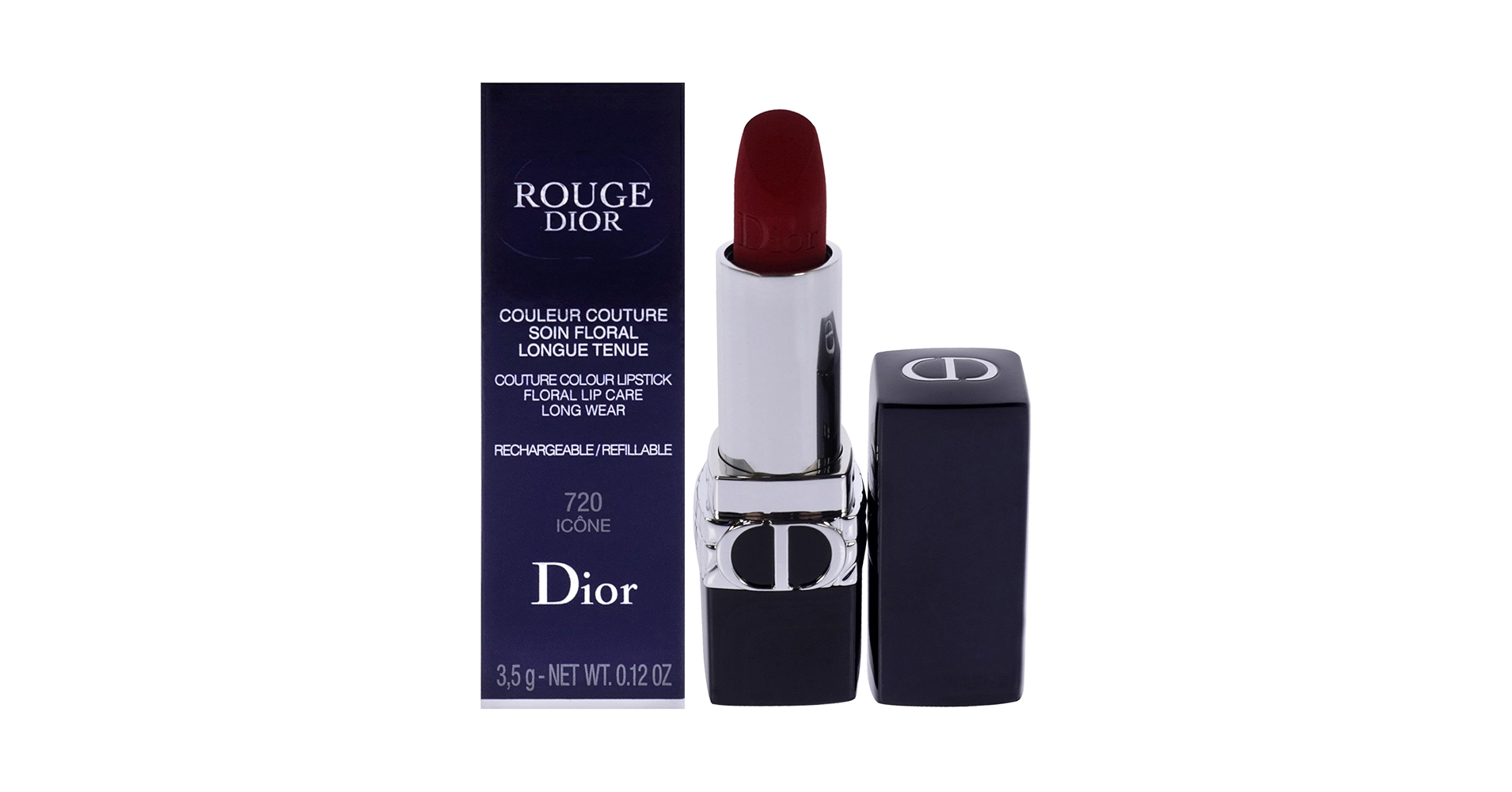 Dior Rouge Dior 720 Icône Velvet 口紅 Amazon.com : Dior Rouge Velvet Lipstick - 720 Icone by