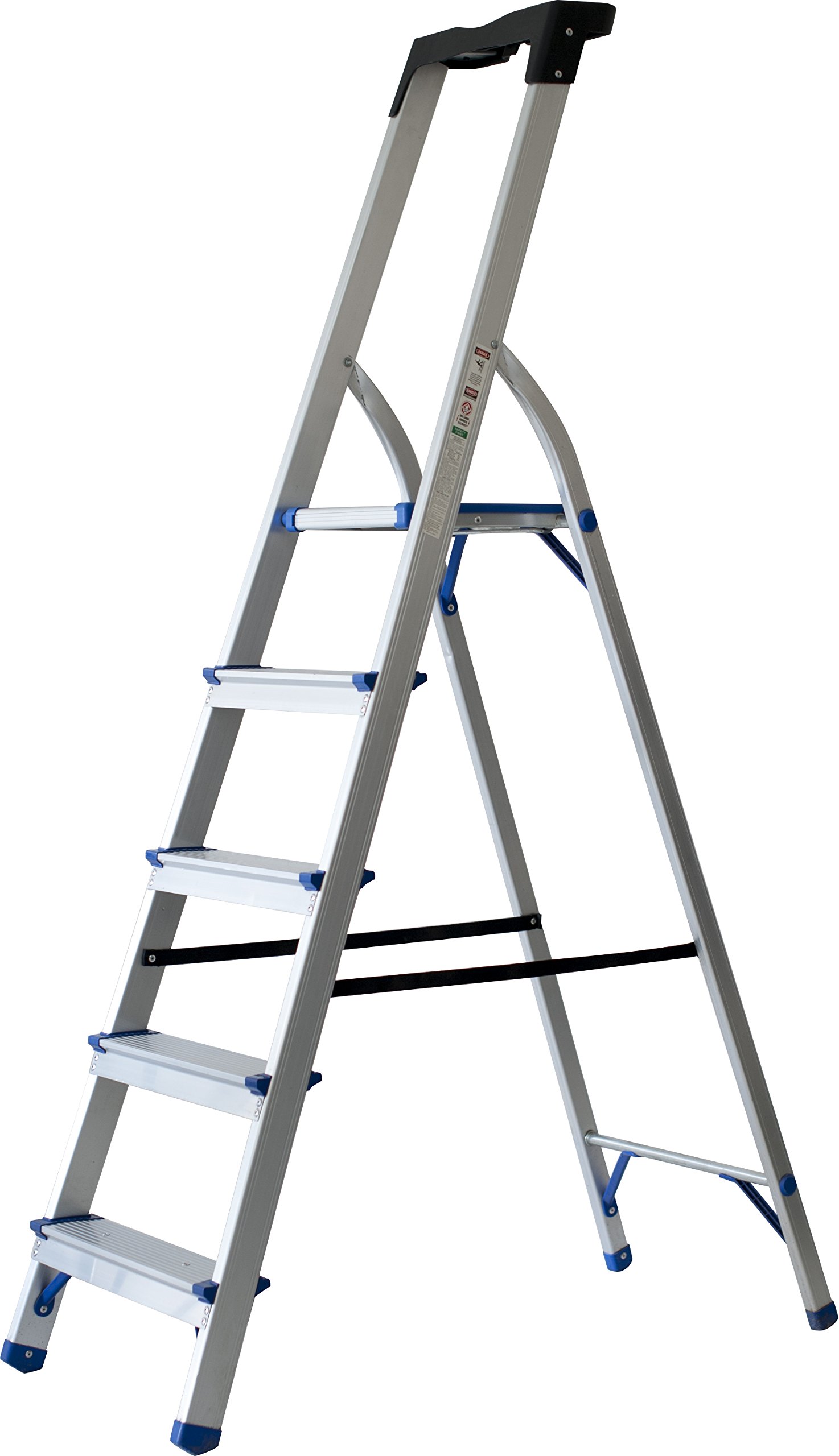Sin Marca 8037346 - Escalera metálica de cinco peldaños