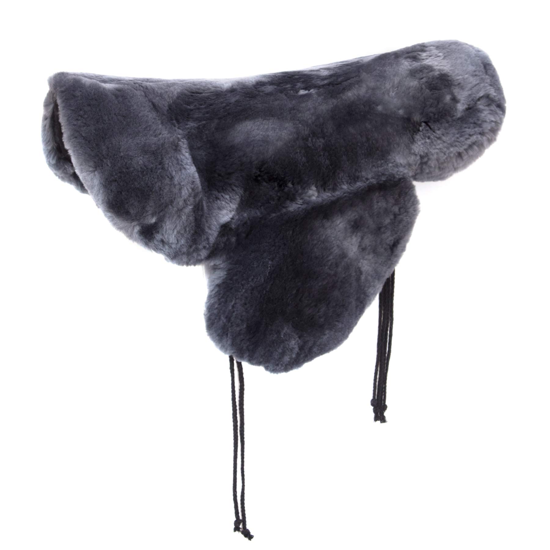 Western Merino Sheepskin Saddle Seat Cover - Funda para asiento de sillín, piel de cordero, color gris