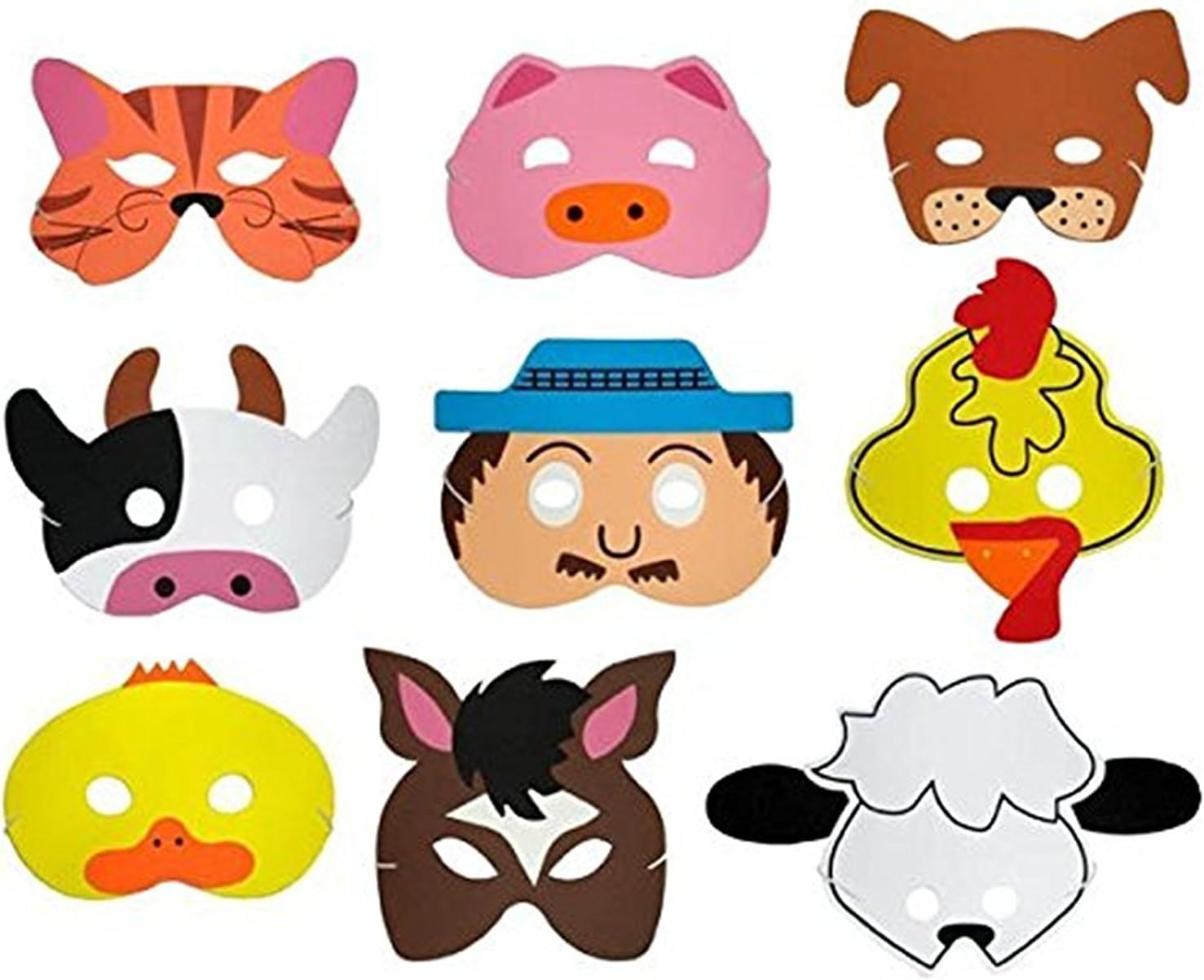 Teaching Resource Sack - Old Macdonalds Farm Song Play Mask Set