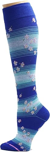 Miniatura 62 de Dr. Motion Calcetines de compresión para hombres y mujeres, el mejor ajuste atlético graduado para caminar, senderismo, correr, enfermeras, 5 pares