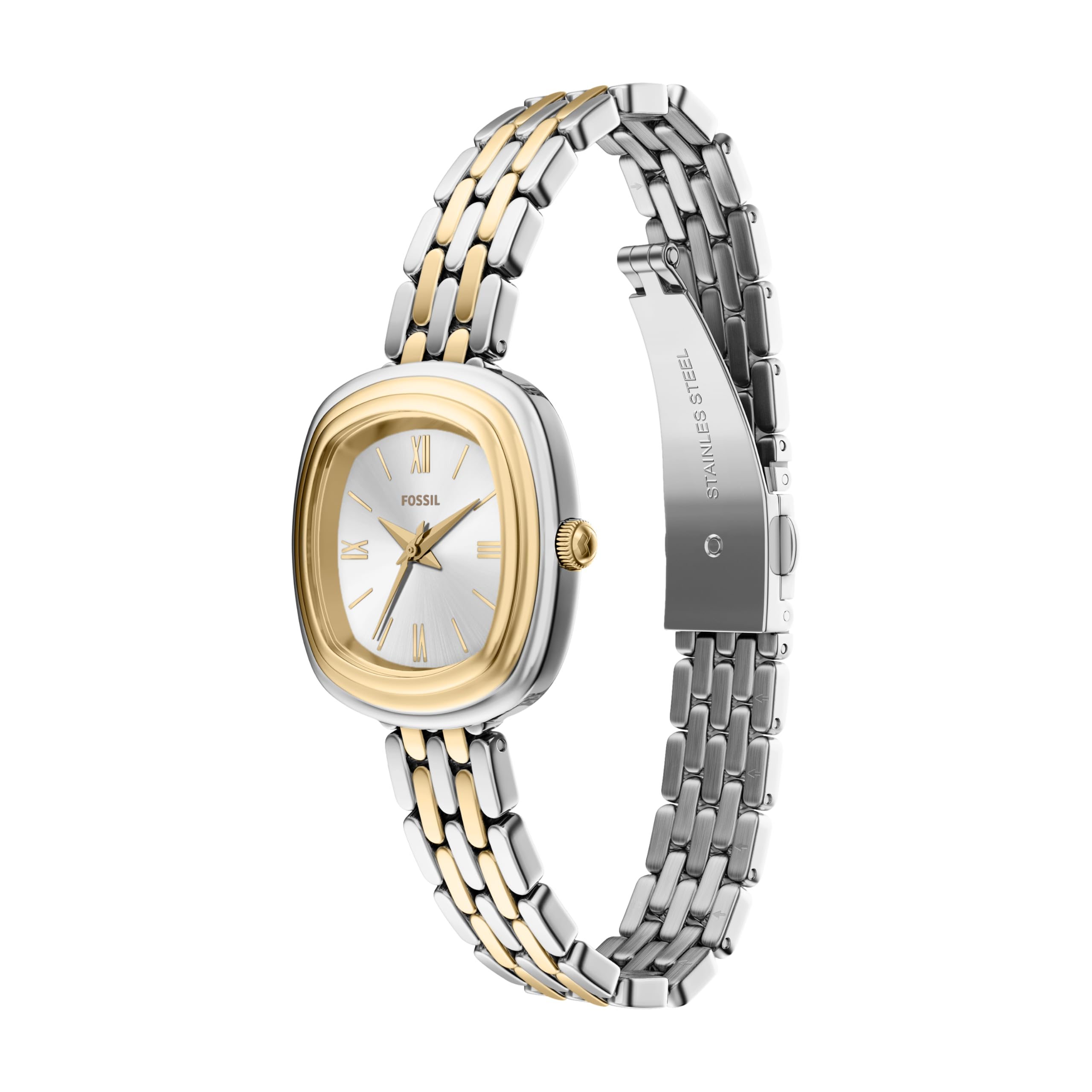 Fossil Emerson Donna Orologio in acciaio inossidabile bicolore 30MM, ES5509