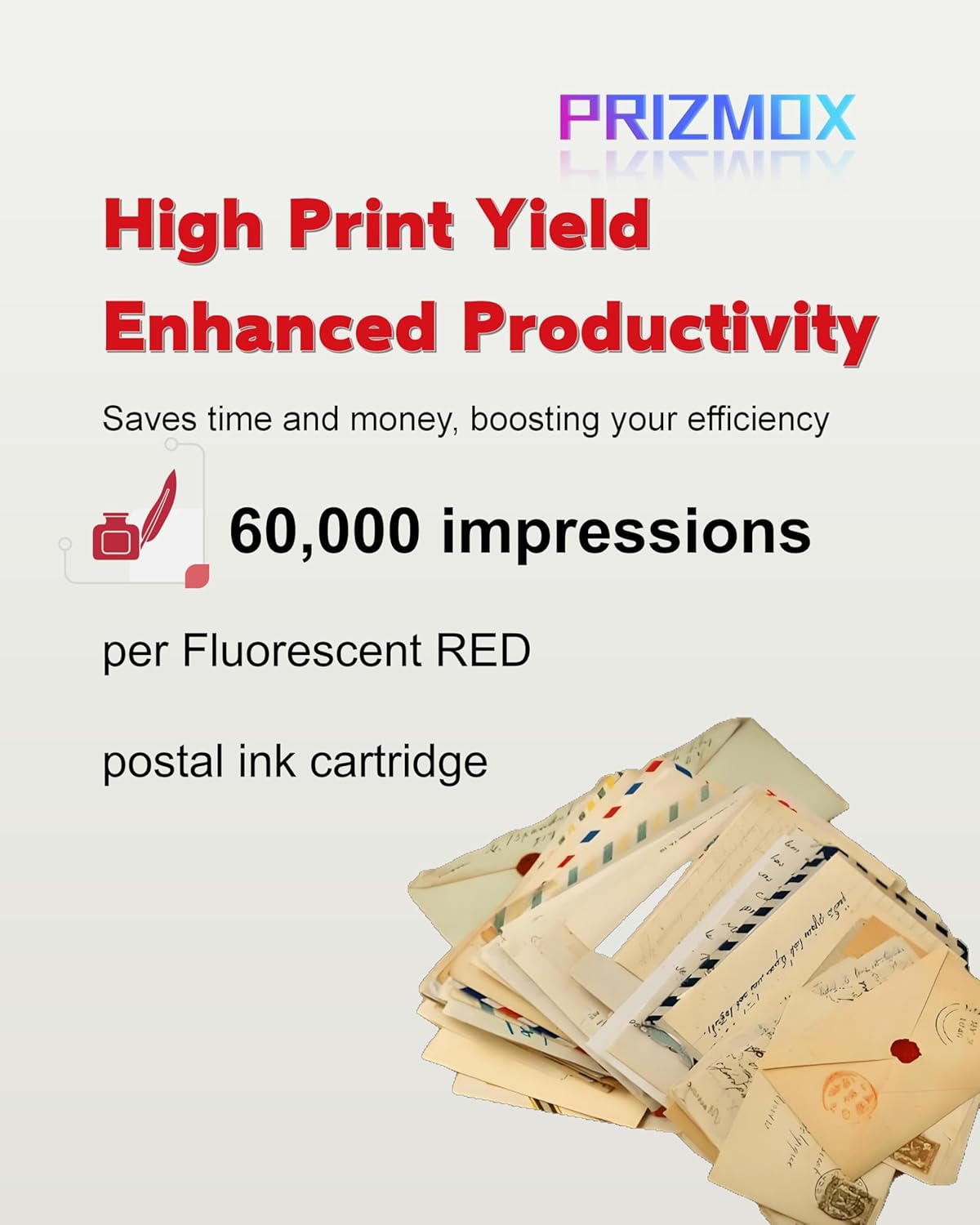787-1 Ink Cartridge Compatible for Pitney Bowes 787-1 Fluorescent Red for Printer Pitney Bowes SendPro Connect+ 1000 2000 3000