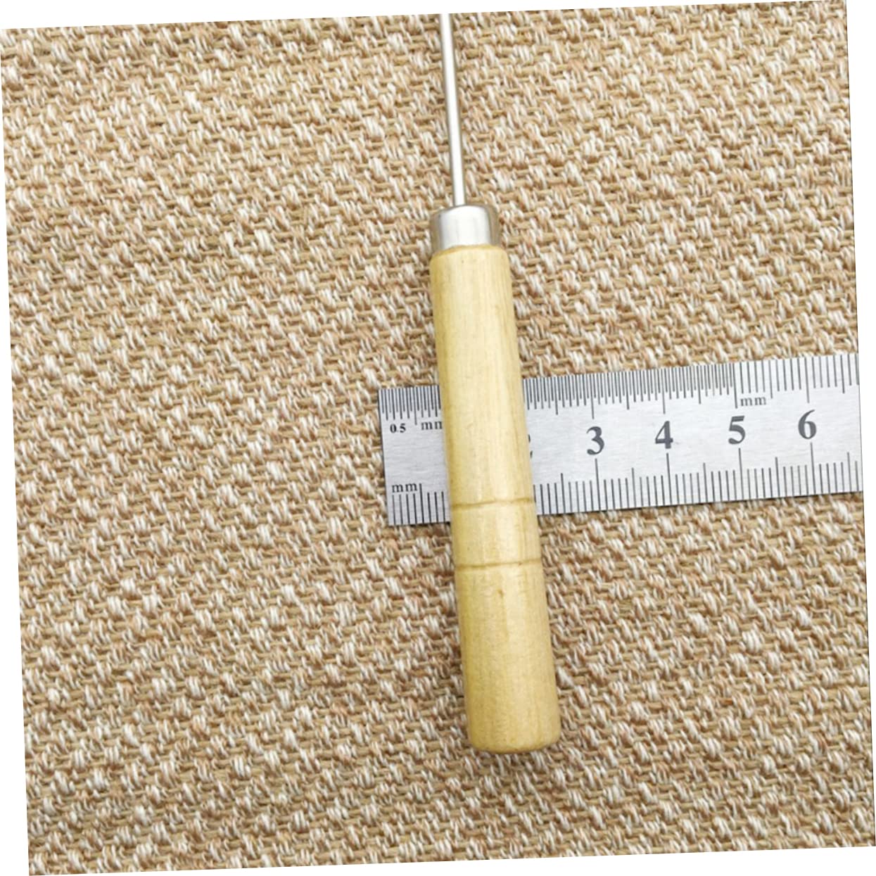 VILLCASE Versatile Craft Kit 10pcs Wooden Handle Scriber Needles Ideal for Quilling Cake Decorating More