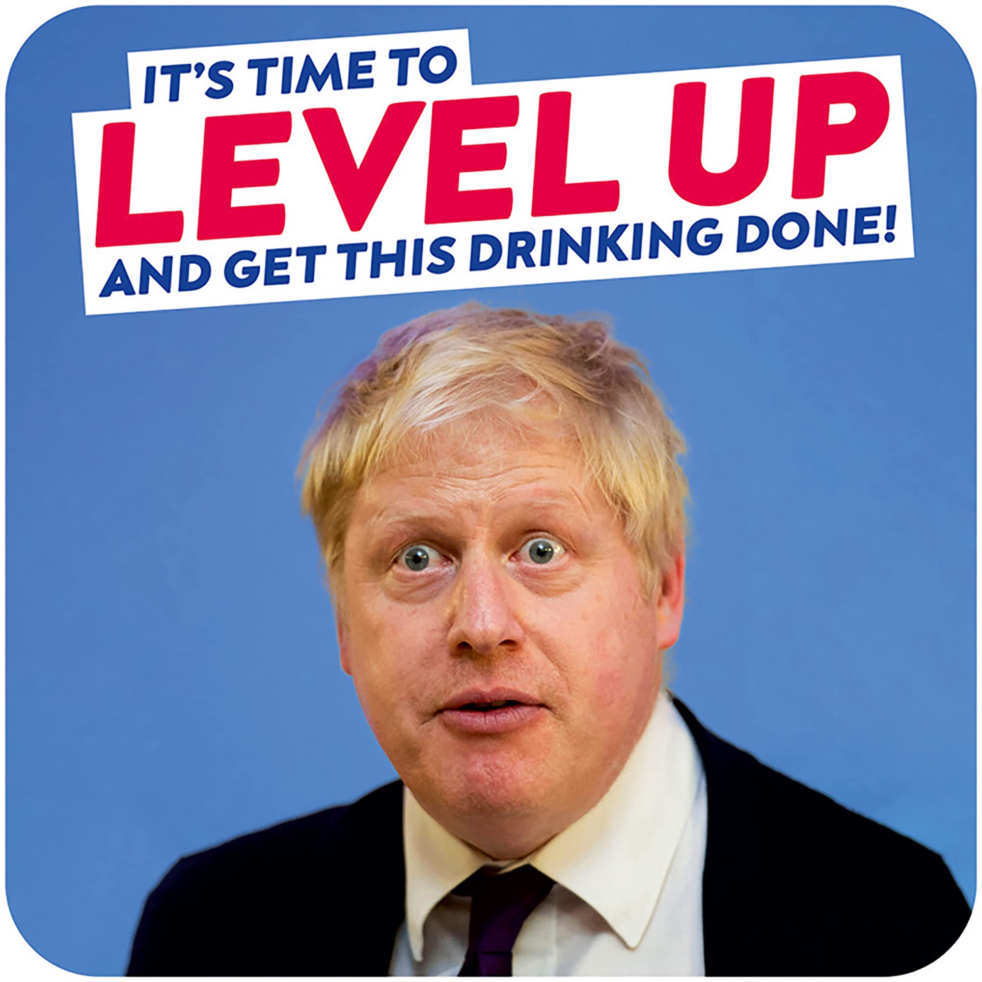 Level Up and Get This Drinking Done Coaster