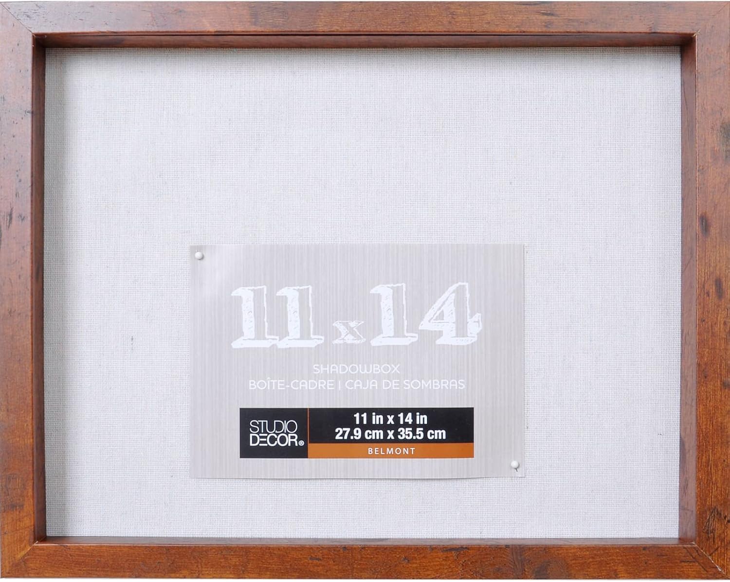 Honey Belmont Shadow Box by Studio Décor®