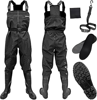 Amazon | 釣り ウェーダー 高耐久 釣り用ウェーダー チェストハイ