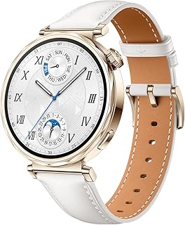 Huawei Watch GT 5 41mm Smartwatch, Up to 7 Days Battery Life, iOS & Android Compatible,Built in Maps, Pro-Level Sports Call&Message Reply, Free FreeBuds 5I (White)