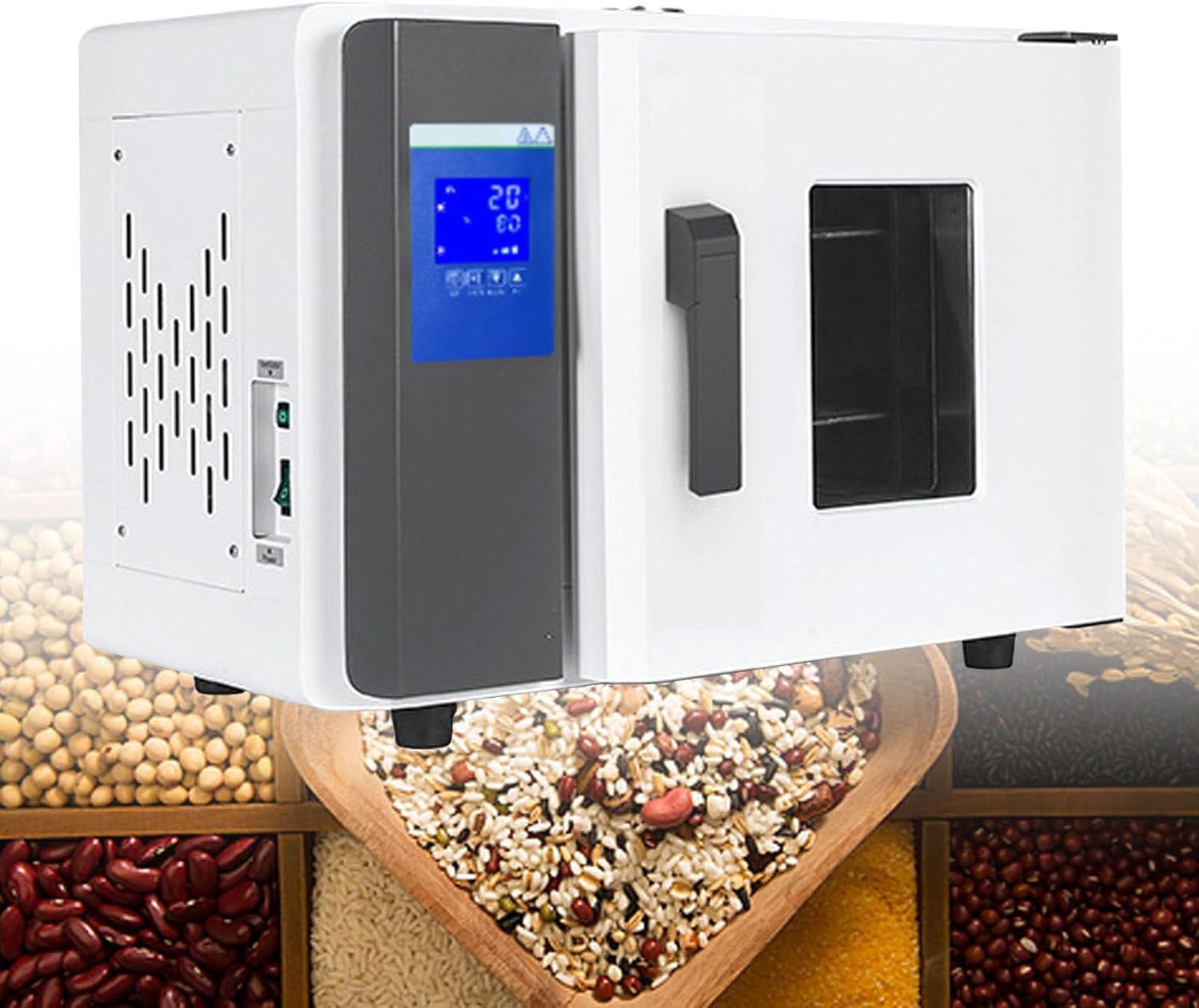 Electric Heating Constant Temperature Blast Drying Oven, Lab Forced Air Convection Drying Oven with Intelligent Digital Display Temperature Controller for Laboratory/Industrial