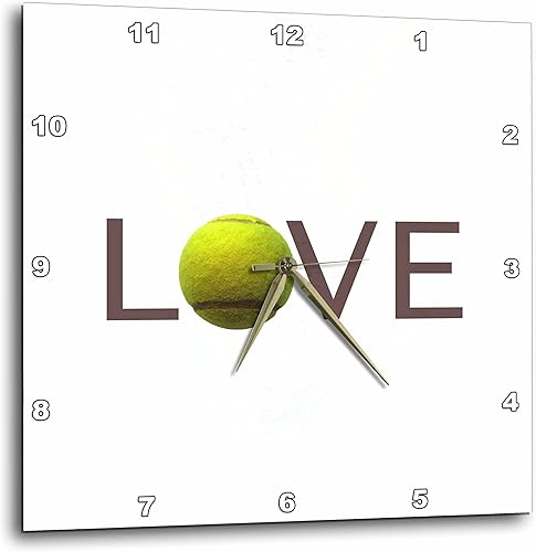 dpp _ _ _ _ _ _ _ _ _ _ 180488inspirationzstore Love Seriestexto con pelota de tenis de verde para reproductor de O. Sport jugando HobbyRelojes de