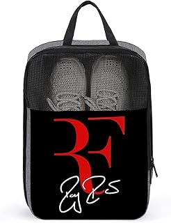 シューズケース ロジャーフェデラー シューズバッグ 靴入れ袋 メンズ レディース 多機能 軽量 通気 トラベルポーチ 収納バッグ アウトドア 出張 旅行