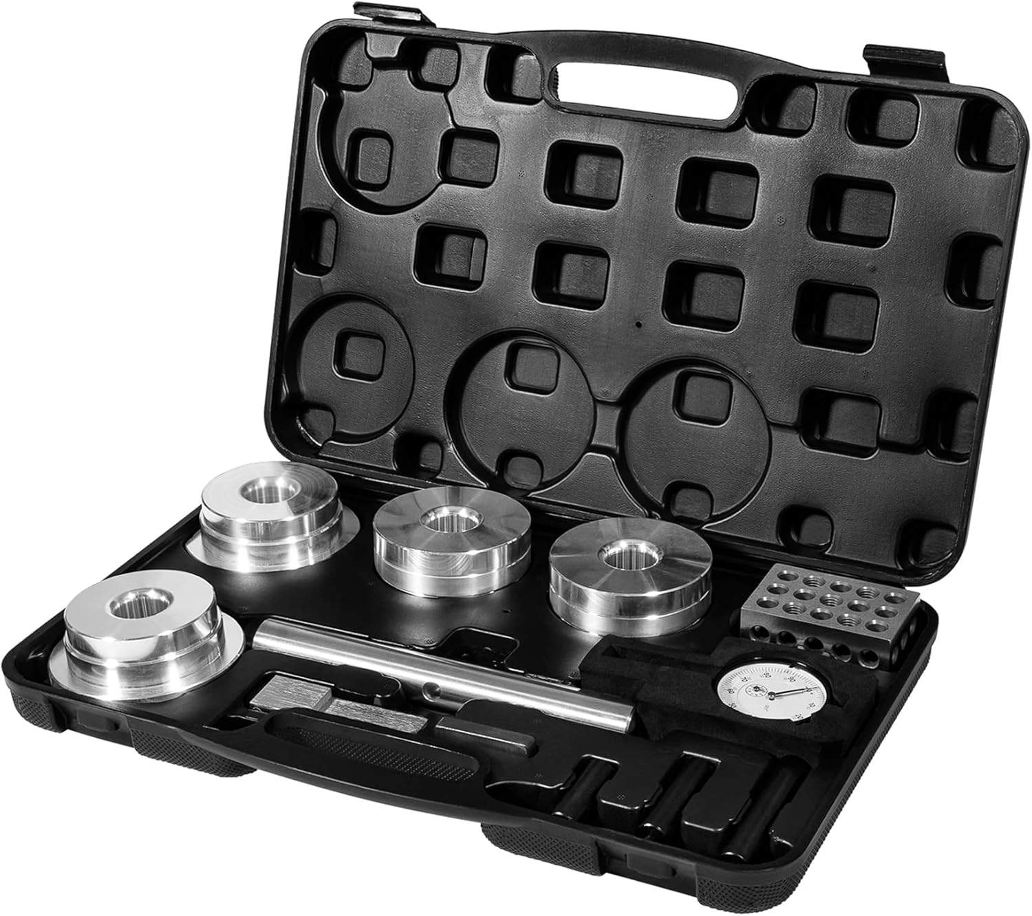 11001 Differential Pinion Depth Checker Kit Gauge Tool Compatible with Ford 7.5" 8" 8.8" 9", GM 10-14 Bolts, Compatible with Chrysler, Dana 30-80 and Most Differentials