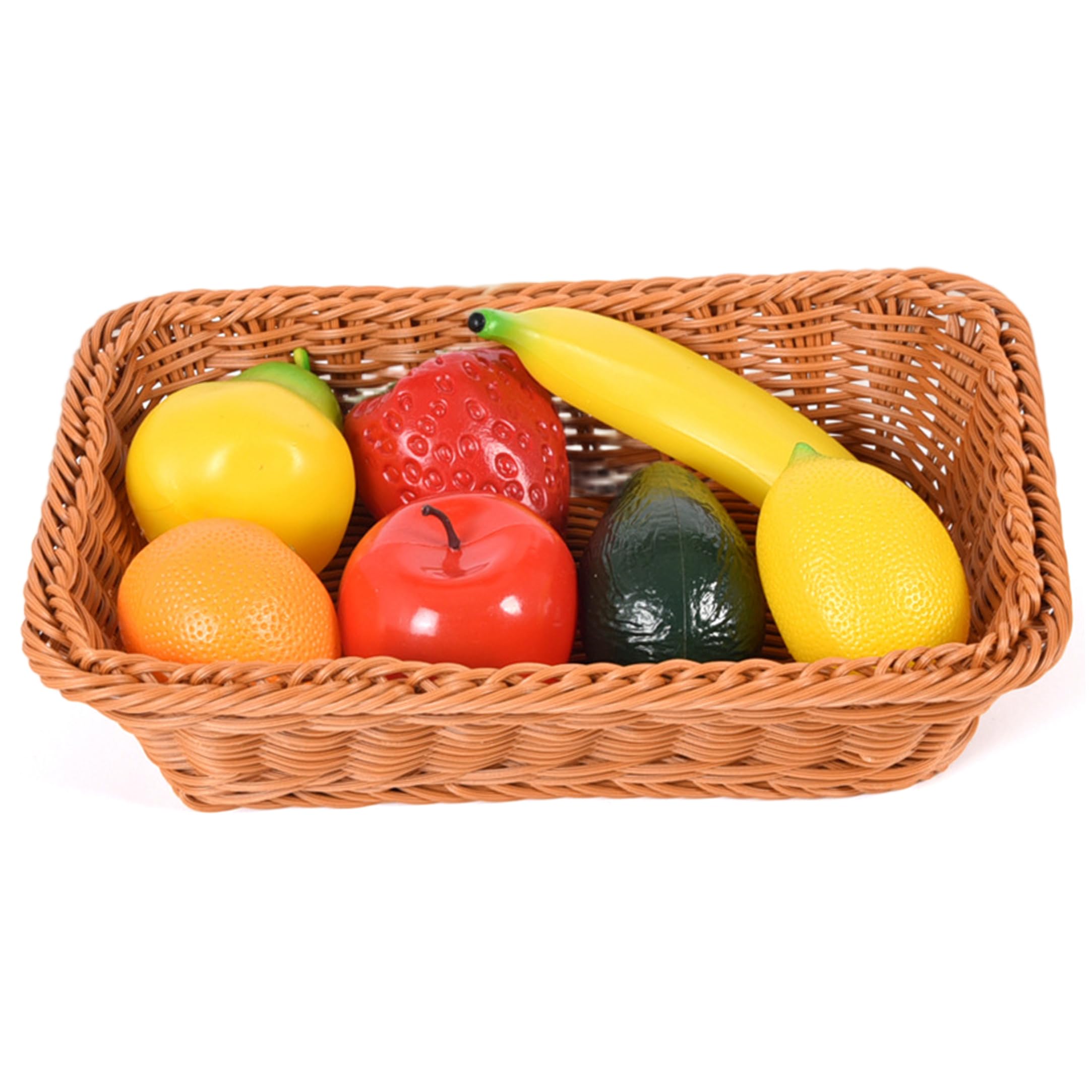 Strumenti musicali per bambini, set di shaker per frutta da 7 pezzi con cestino